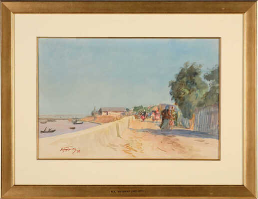 Горшман Мендель Хаимович. Набережная в Ахтарске